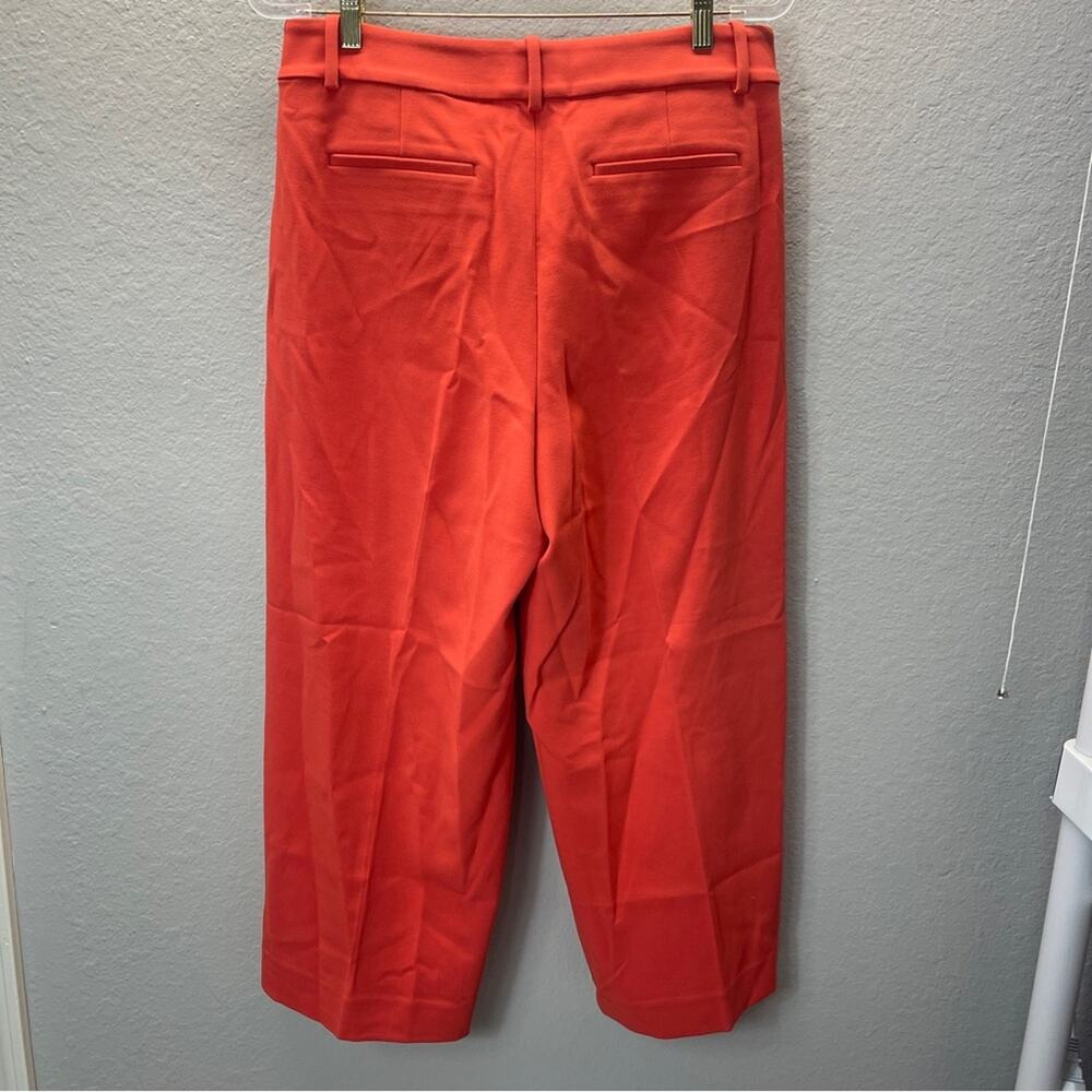 J Crew Sydney Wide-Leg Pants Four-Season Stretch Warm Persimmon - Picture 13 of 14